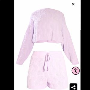 COPY - Pretty Little Things knit two pieces set